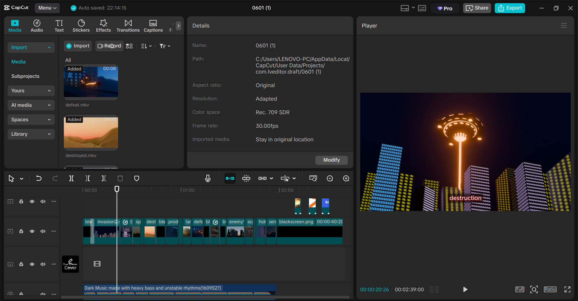Video Editing